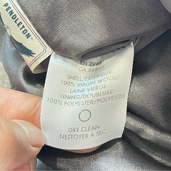 Pendleton the Portland collection 100% Virgin Wool Geometric Midi Pencil Skirt - Picture 10 of 14